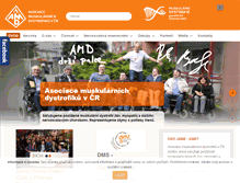 Tablet Screenshot of amd-mda.cz